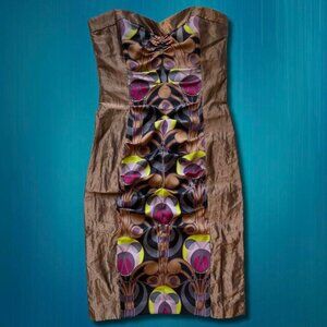 Vintage Silk Mini Dress